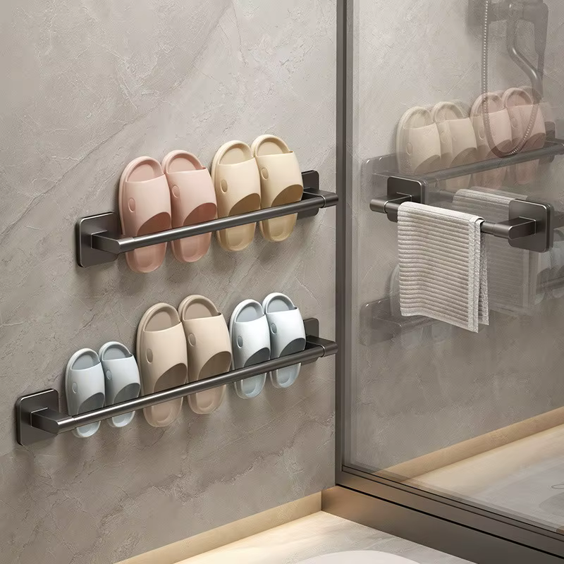 Support de pantoufles de salle de bain