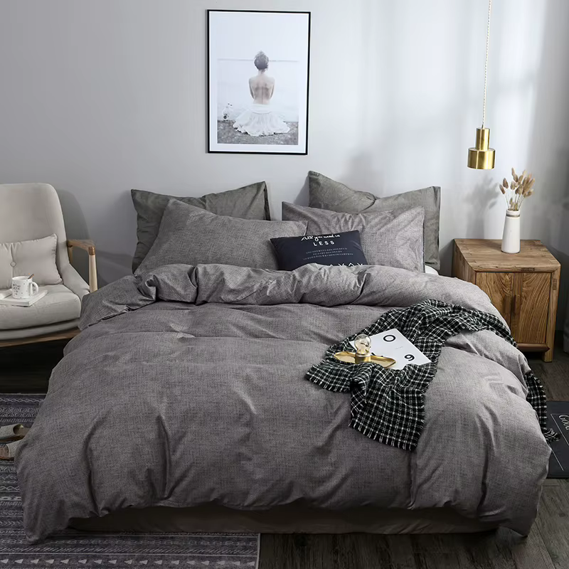 Ensemble de housse de couette et taies d'oreiller