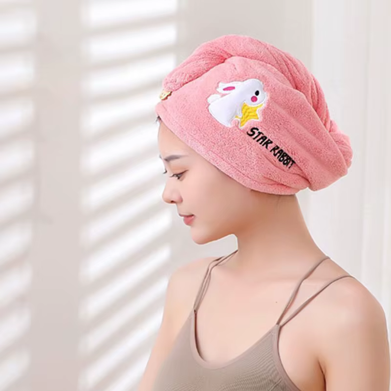 Serviette de Cheveux en Microcarence pour Femme