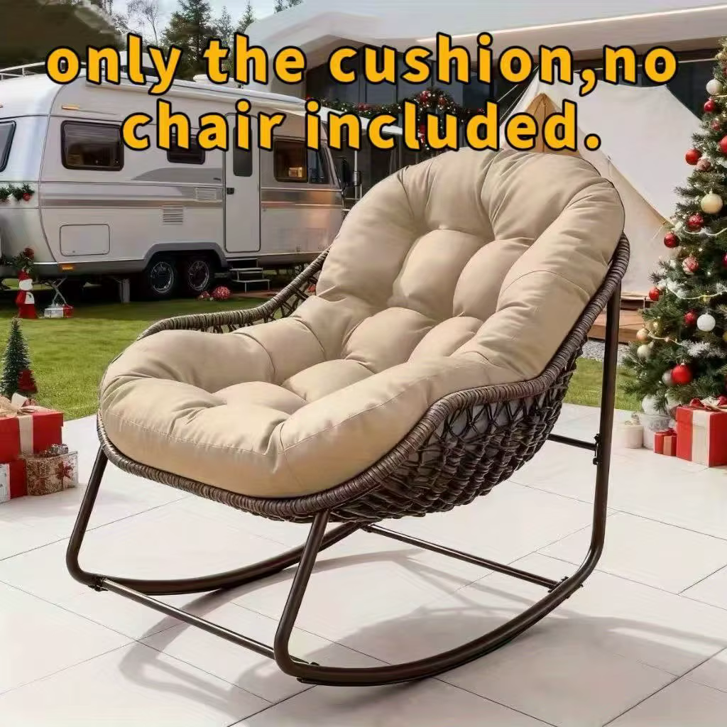 Coussin de chaise suspendu épais de luxe Black Friday