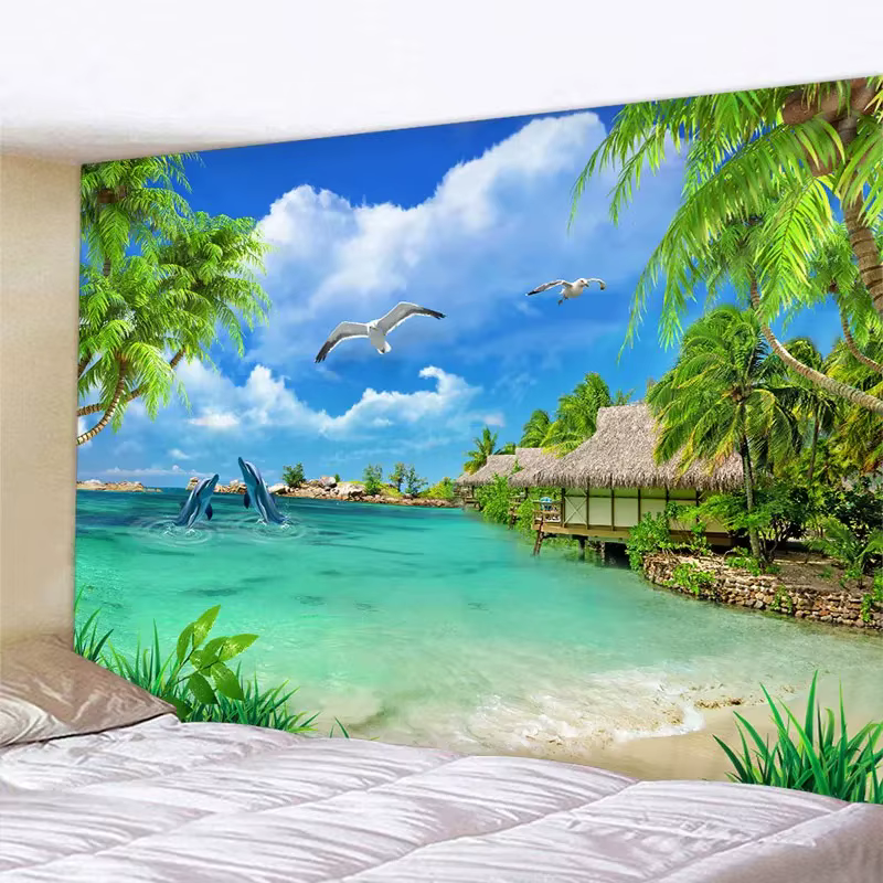 Couverture de canapé de chambre à coucher de style bohème
