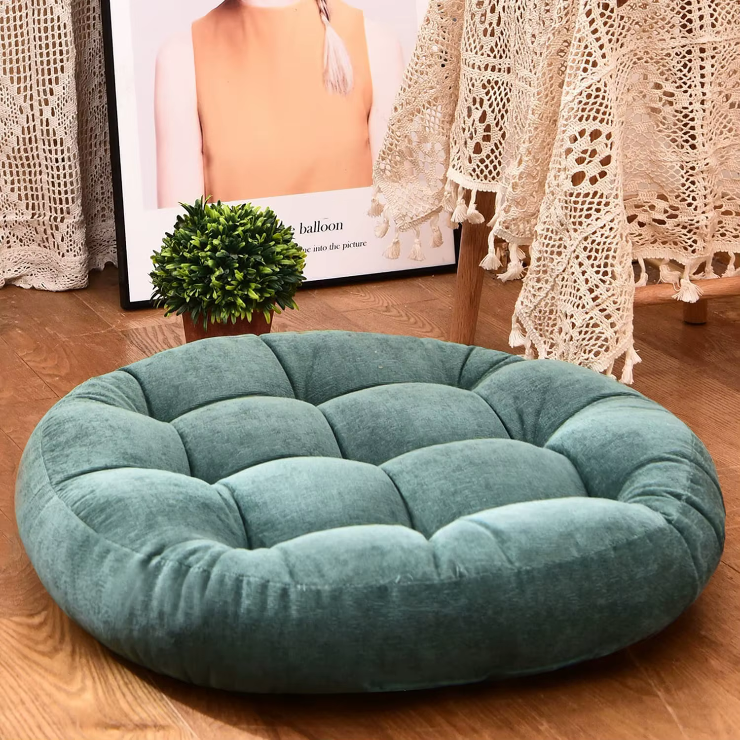 Grand coussin de siège de sol