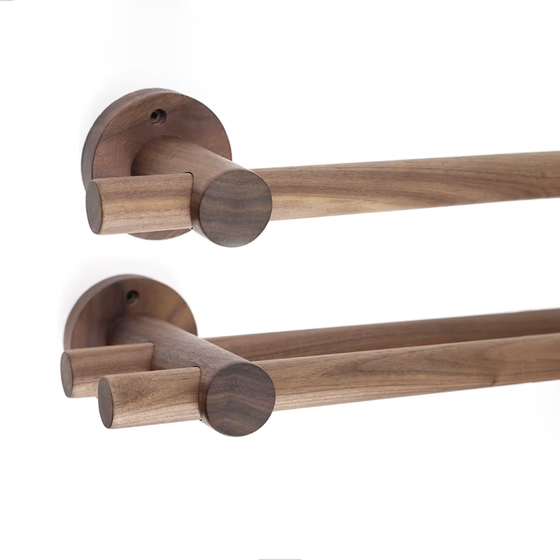 Rideau en Bois Massif Romain
