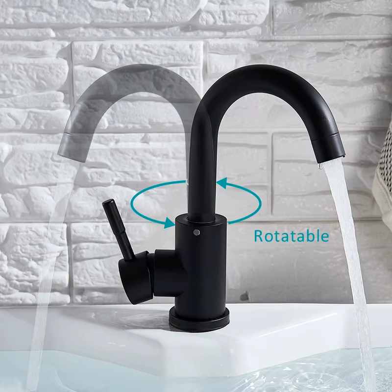 Mélangeur de lavabo de salle de bains