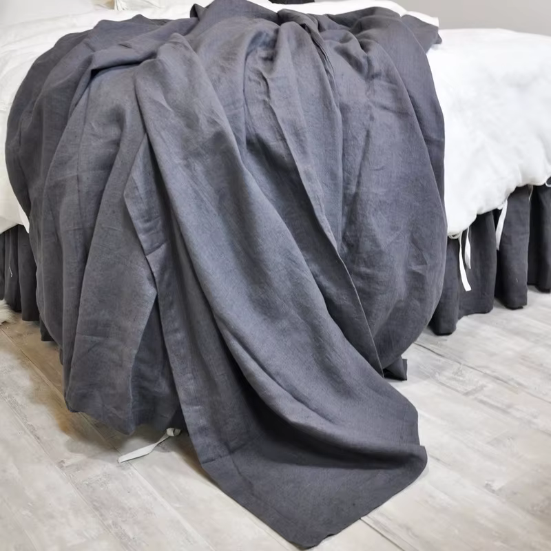 Drap plat 100% lin pur