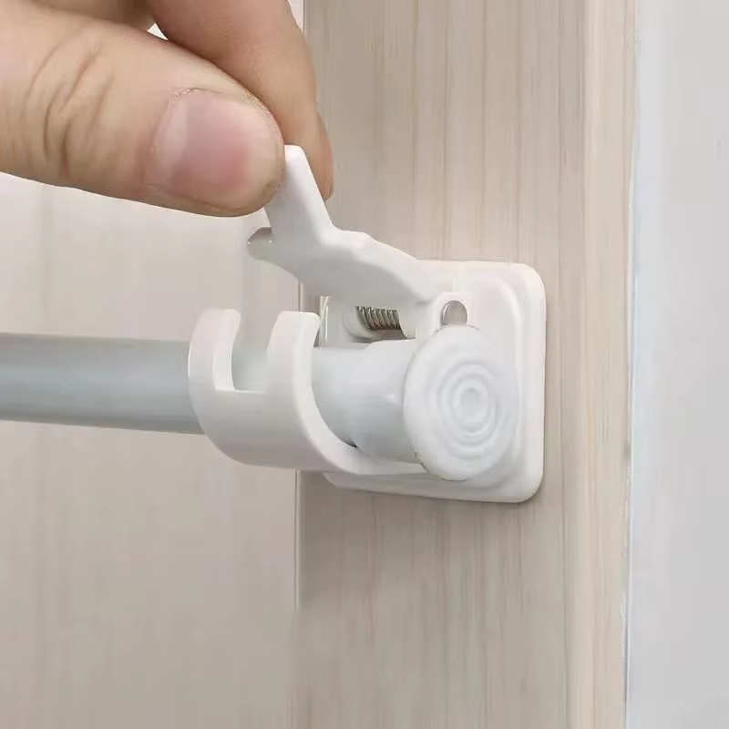 Clip de tringle à rideau réglable