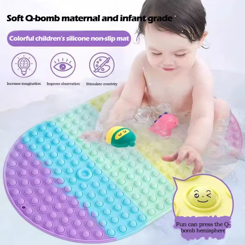 Tapis de baignoire en Silicone