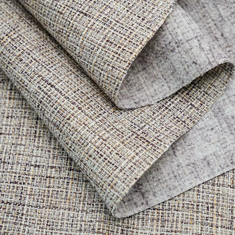 Tissu en mélange de coton et lin épais