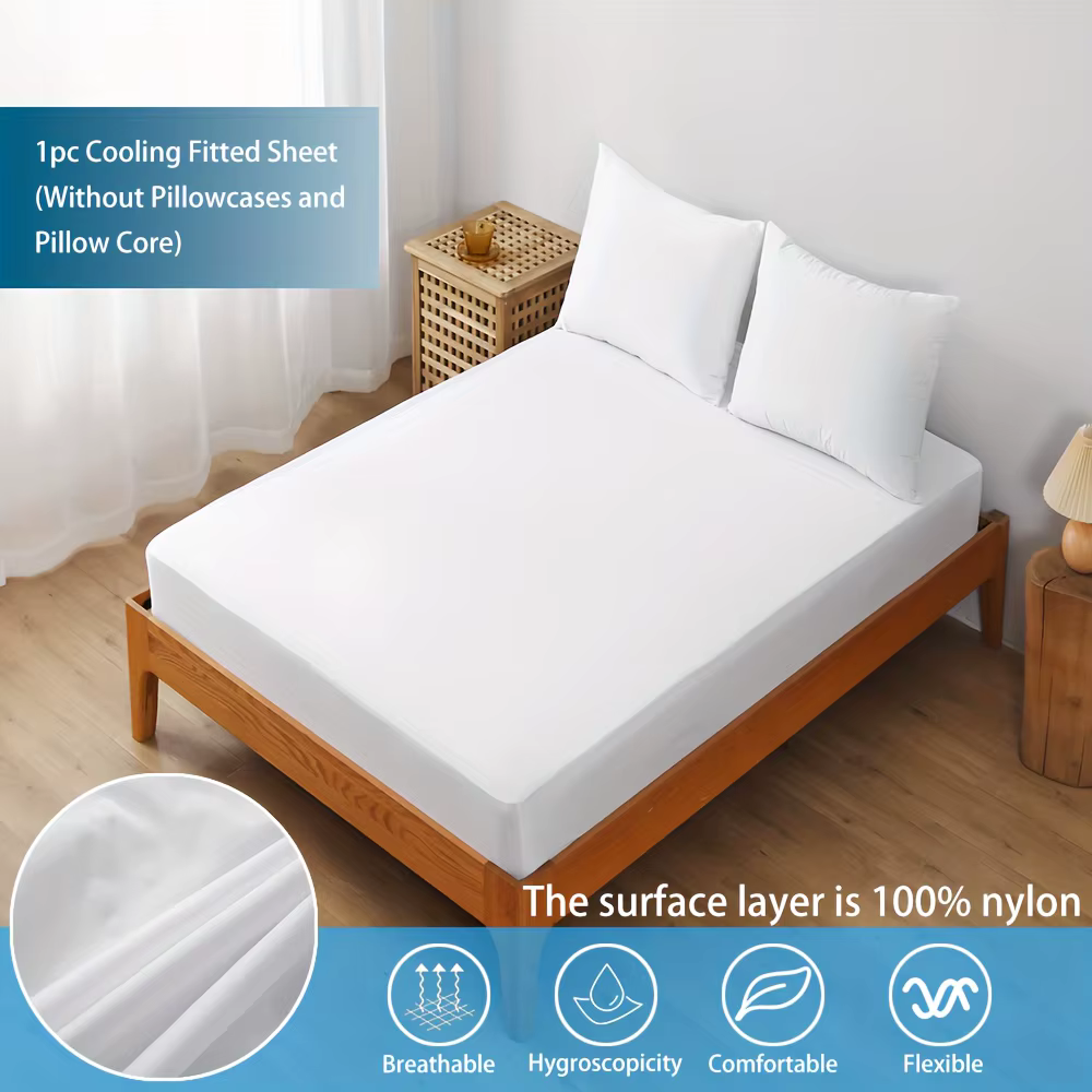 Drap-housse rafraîchissant en nylon 100%