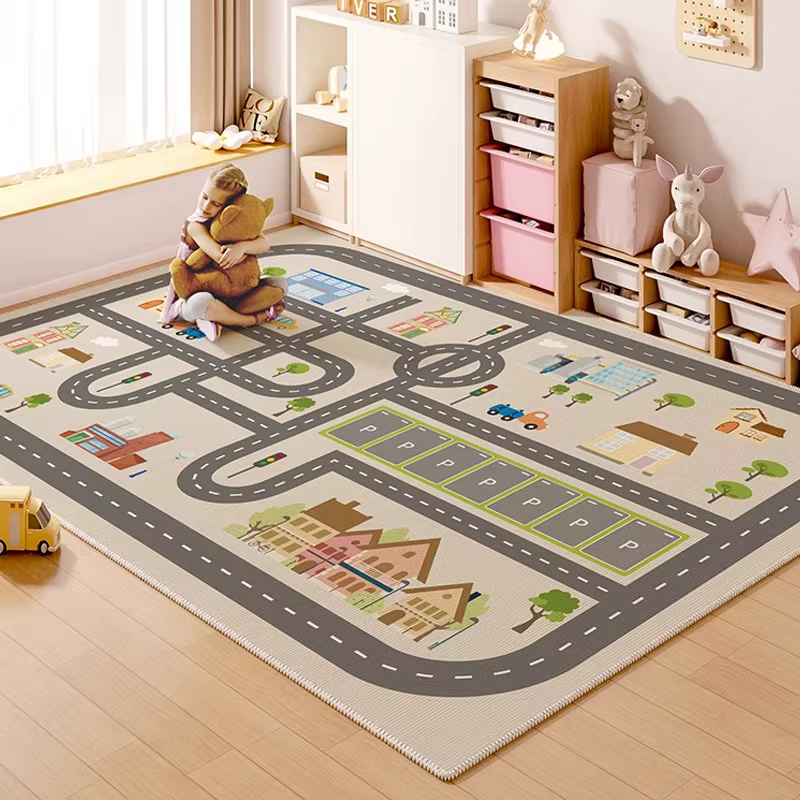 Tapis de sol en polymère pour enfants