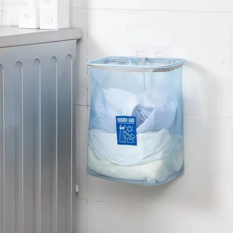 Panier à linge mural pliable