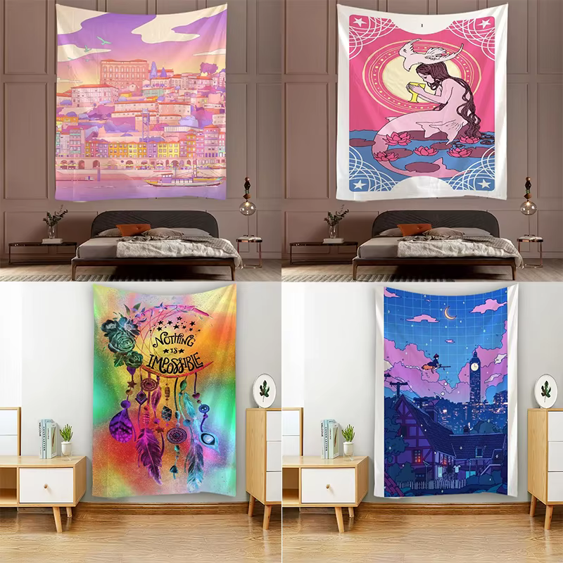 Tapisserie de décoration murale pour la maison, le salon