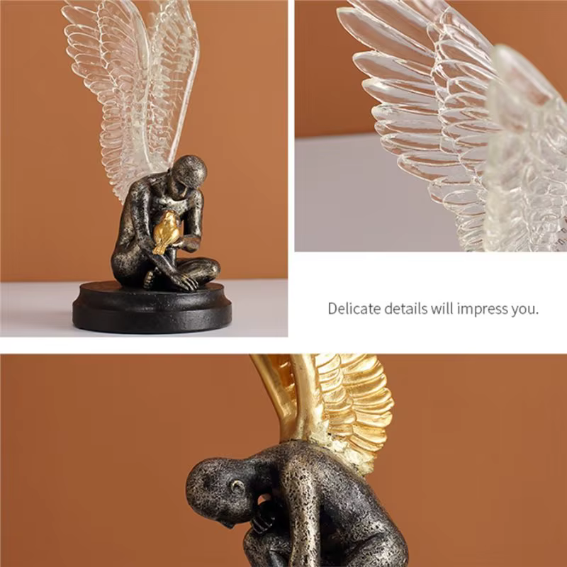 Statue d'ailes d'ange AFOURT - Décoration
