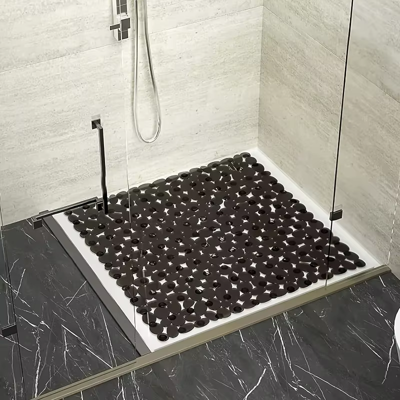 Tapis de bain galets antidérapant