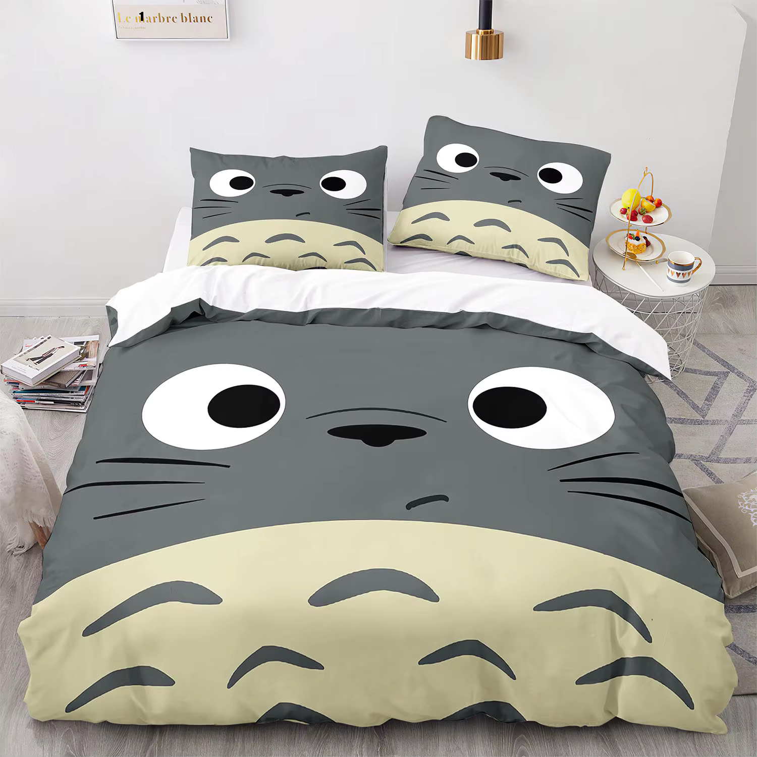 Parure de lit Kawaii, housse de couette