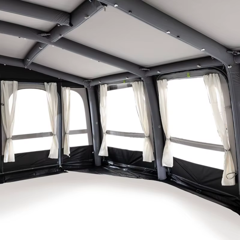 1 paire de rideaux de protection solaires pour camping-car avec kits de fixation universels BLANC pour Kampa Dometic Thule Caravan Motorhome RV Accessoires