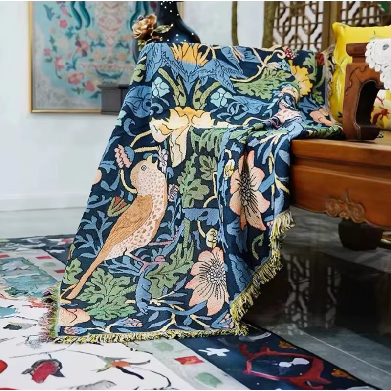 Couverture de canapé avec illustration graffiti