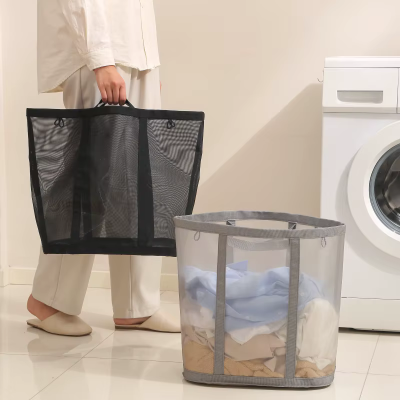 Sacs à linge avec poignées