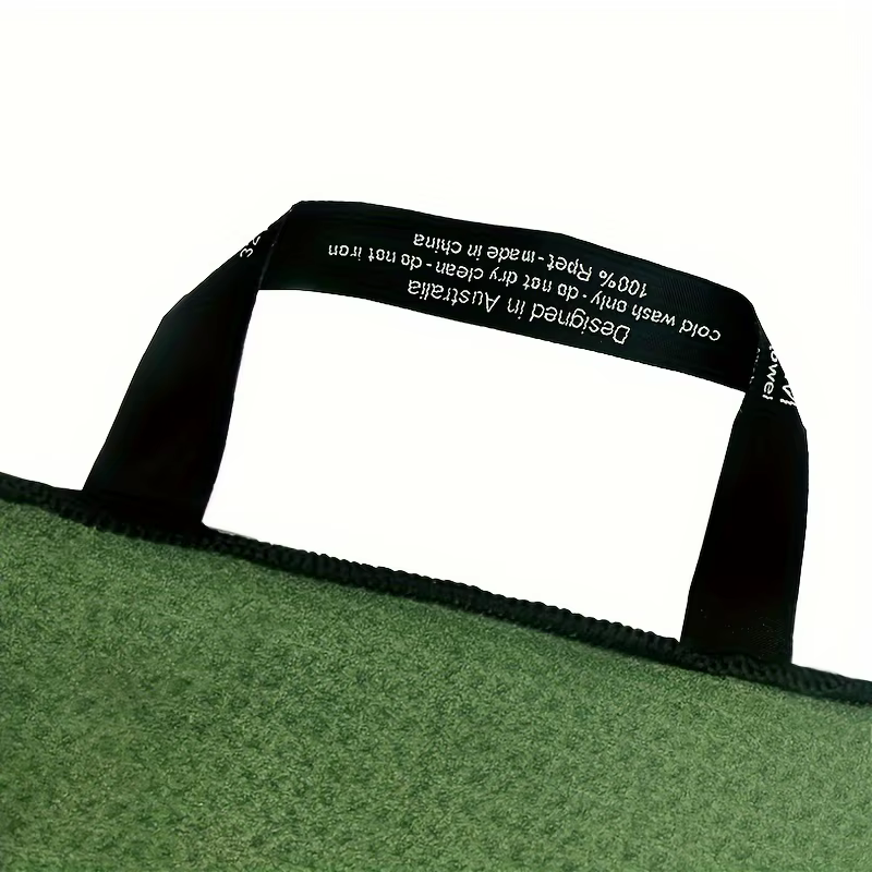 Serviette de plage de luxe en microfibre gaufrée