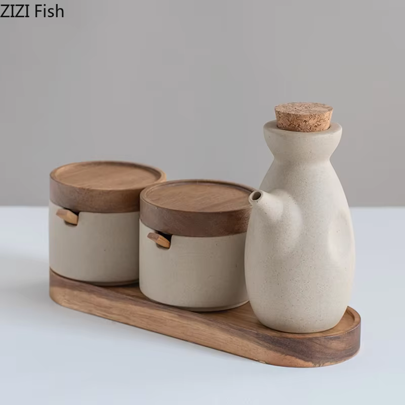 Pot à Épices de Cuisine Japonaise