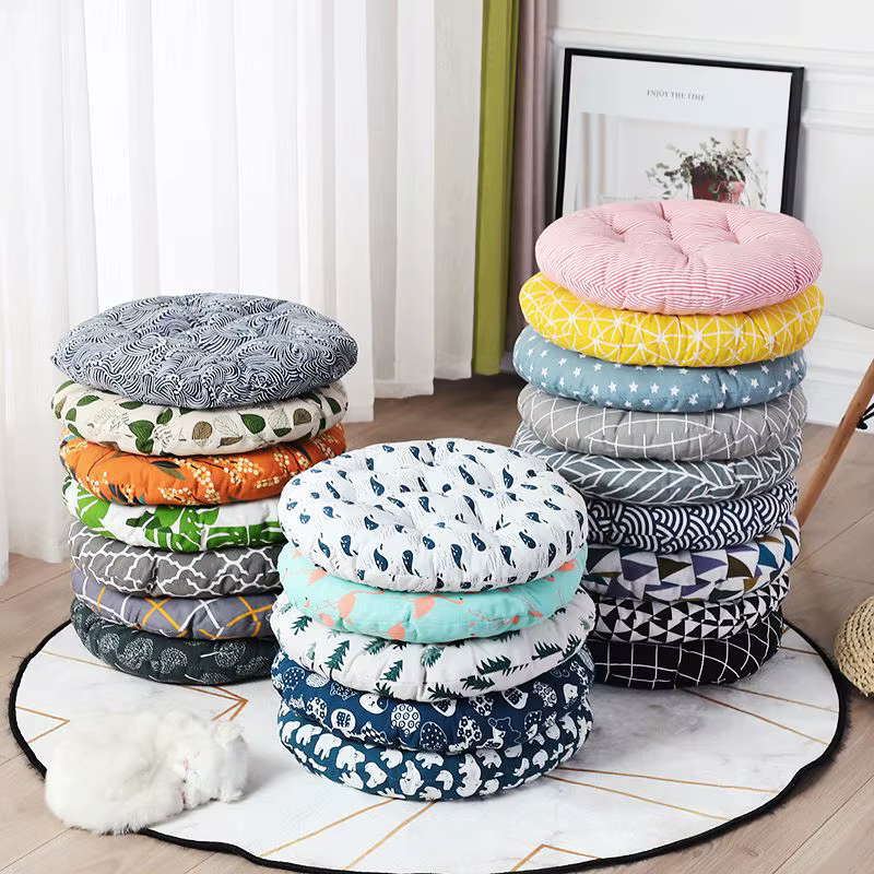 Coussin Rond Épais Anti-Irritation pour Bureau