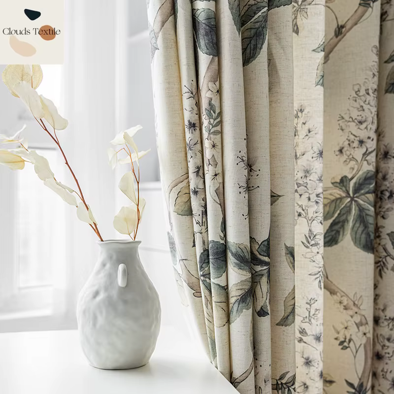 Rideaux imprimés de Style scandinave