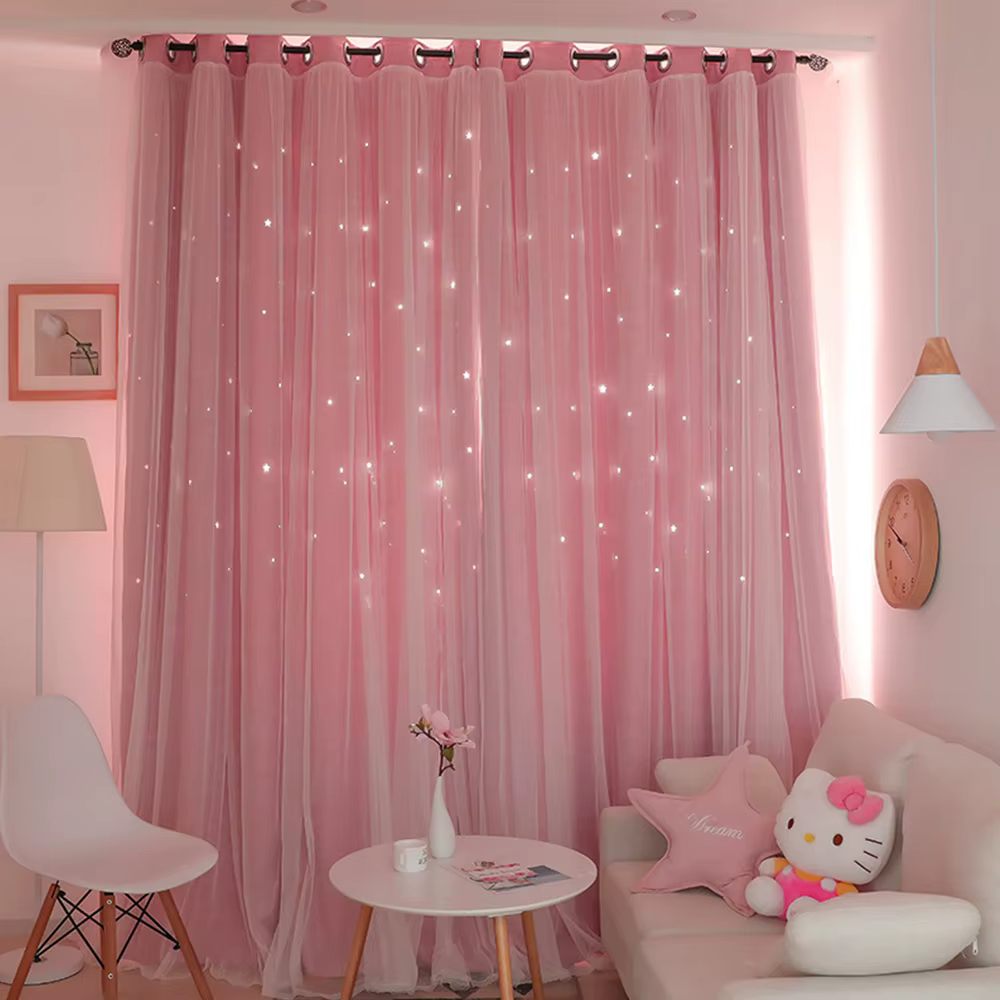 Rideaux occultants en Tulle