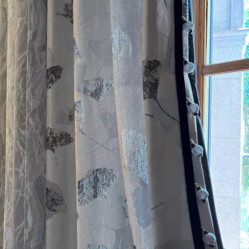 Light Rideau de luxe pour salon et chambre à coucher