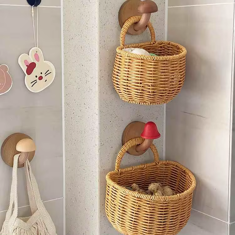 Panier de rangement de cuisine avec poignée