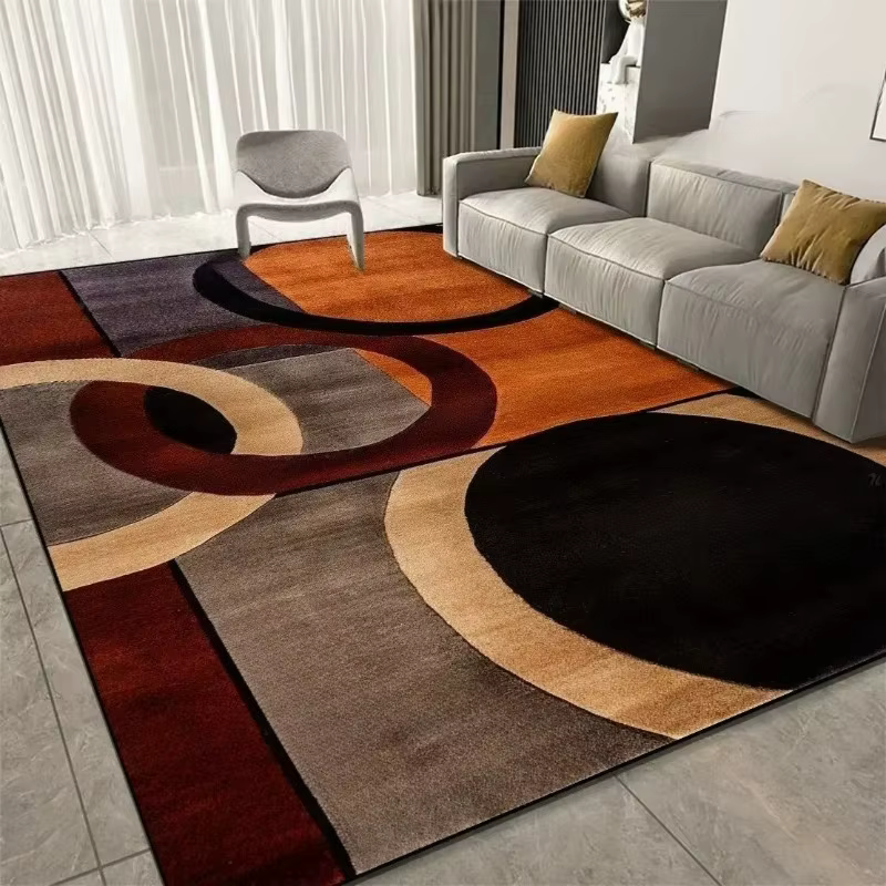 Tapis et moquette modernes à motifs courbes