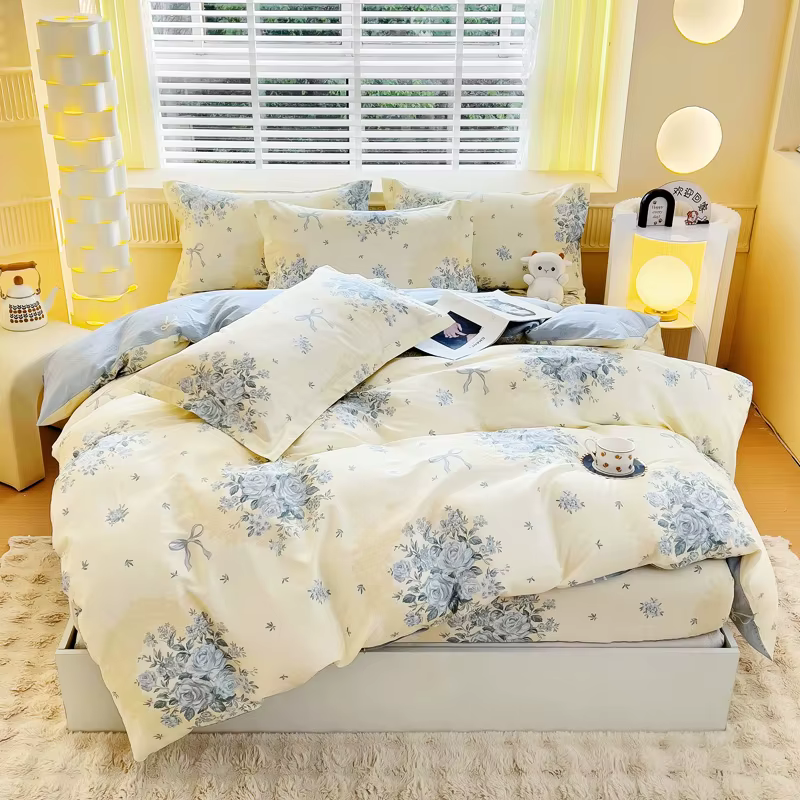 Ensemble de housse de couette 3 pièces 100% coton
