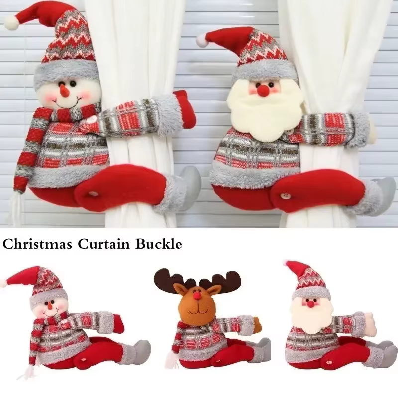 Boucle de rideau de noël