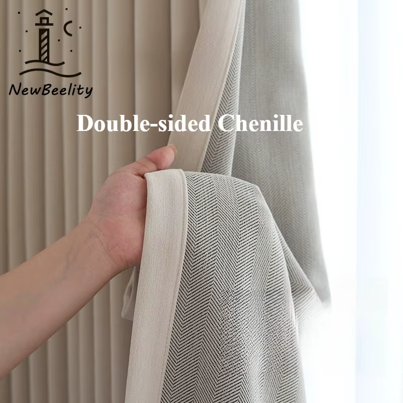 Rideaux en velours Double face en Chenille