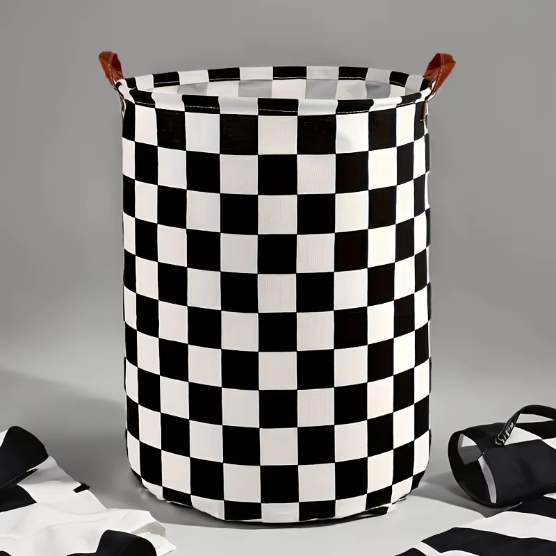 Mir à linge pliable à carreaux
