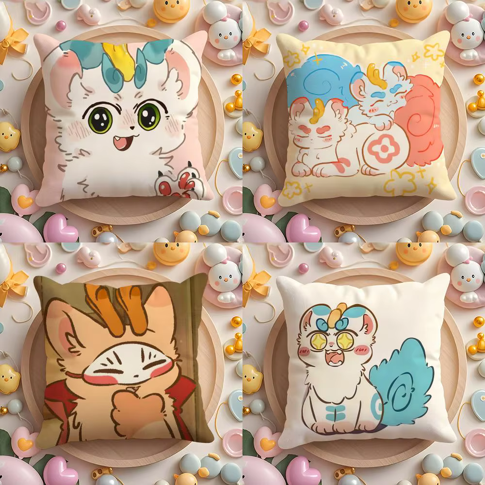 Housse de coussin mignonne You Shou Yan