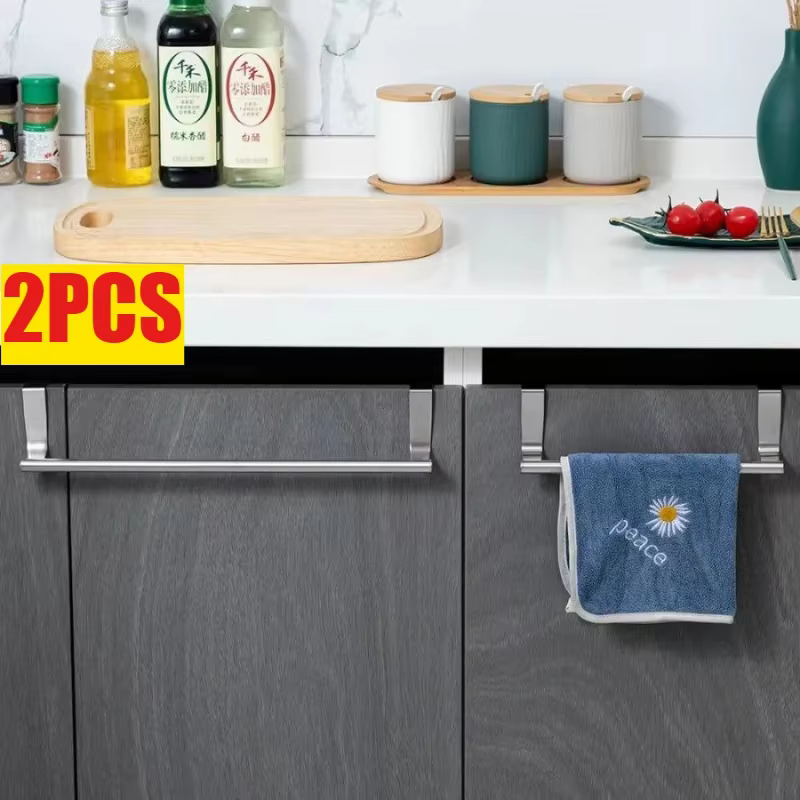 Porte-serviettes de cuisine en acier inoxydable