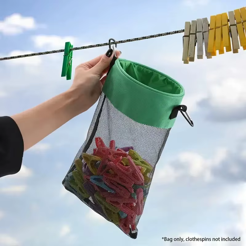 Sac de rangement pour pinces à linge