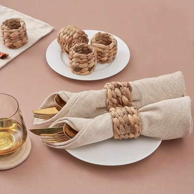Anneaux de serviette rustiques Style plage