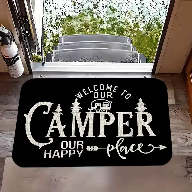 Tapis de bienvenue pour Van de Camping en plein air