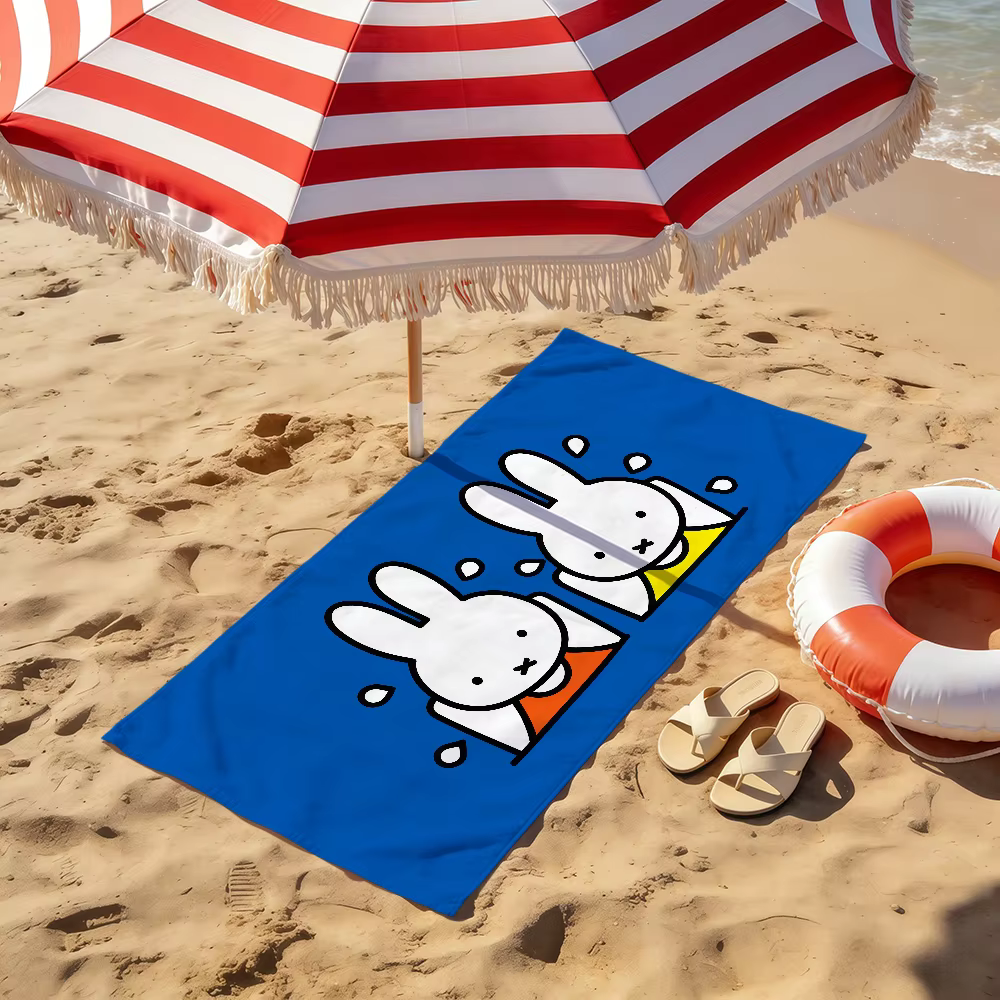 Serviettes de plage douces et amusantes M-Miffy