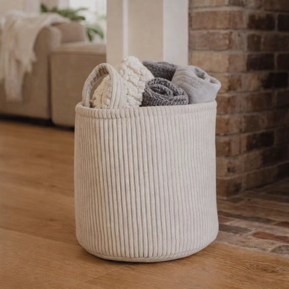 Panier de rangement portable pour linge sale