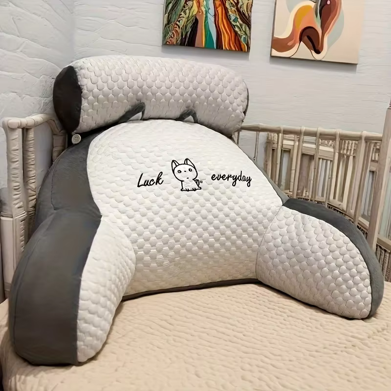 Oreiller de lecture ergonomique avec Support dorsal réglable