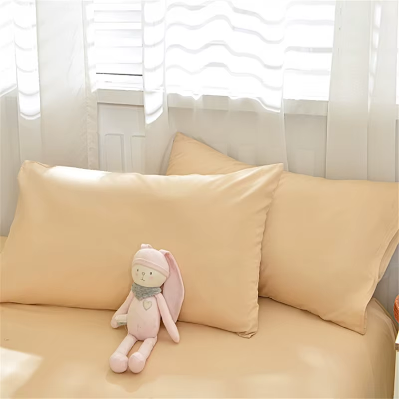 Taie d'oreiller enveloppe en pur coton de haute qualité