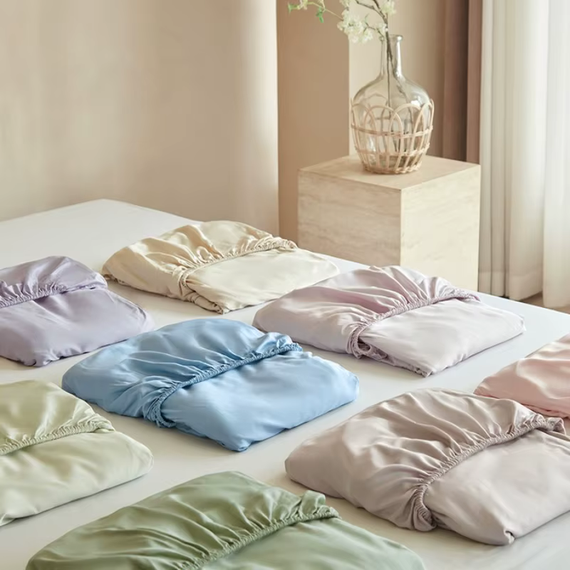 Drap-housse 100 % fibre de bambou