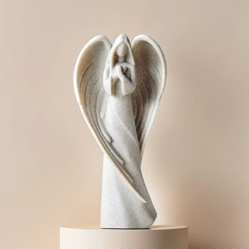 Vilead – Figurines d'ange rétro en résine