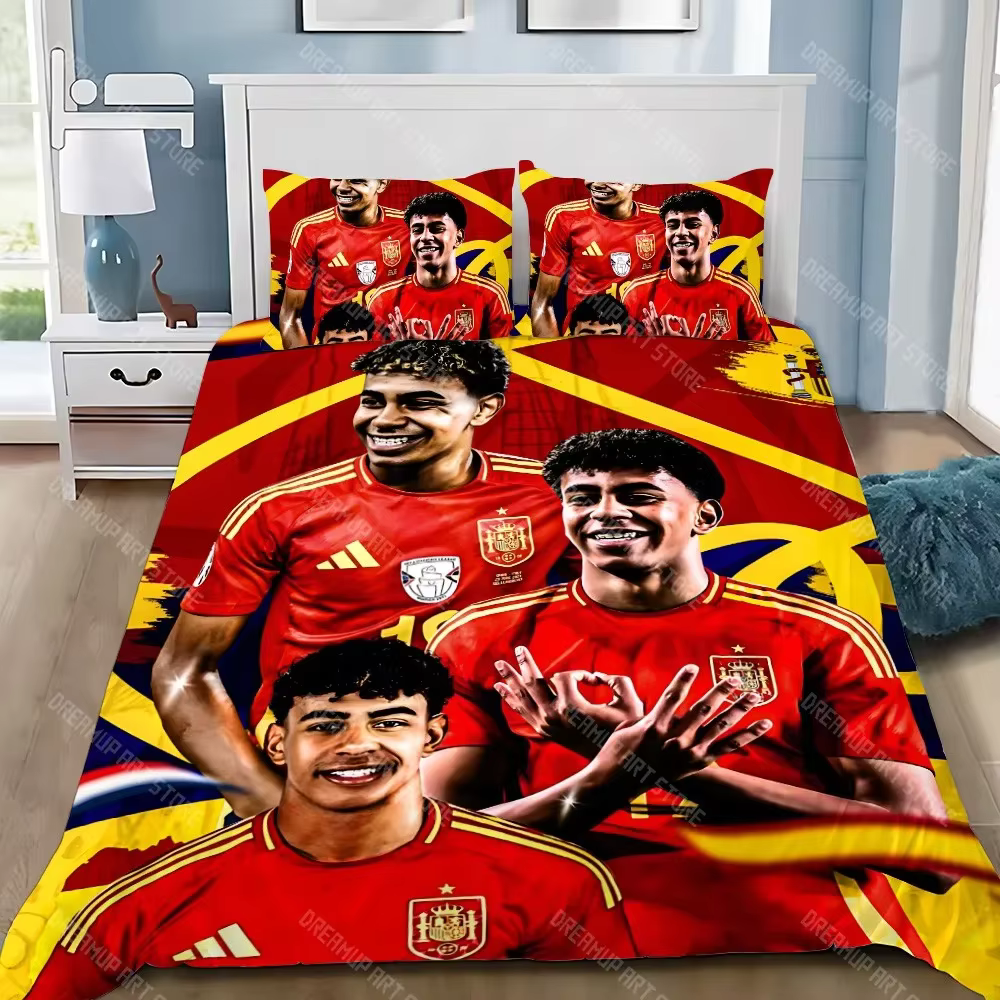 Housse de couette étoiles de Football