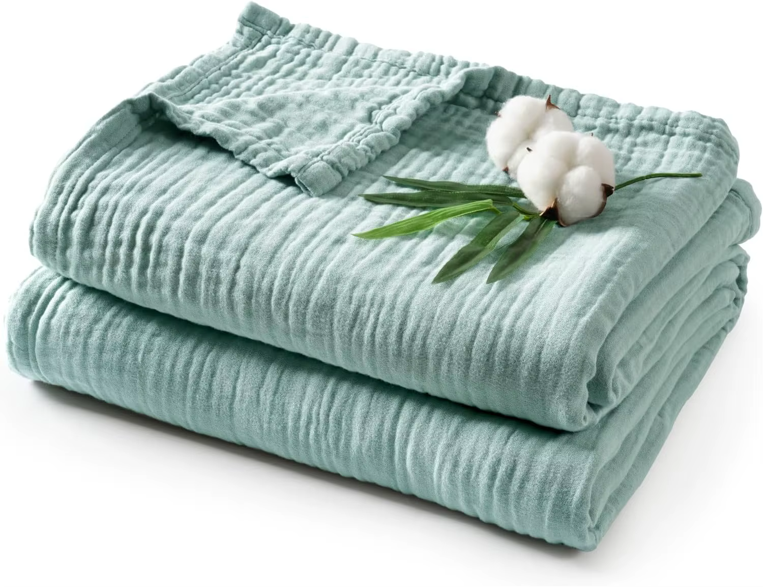 Couverture en mousseline 100% coton