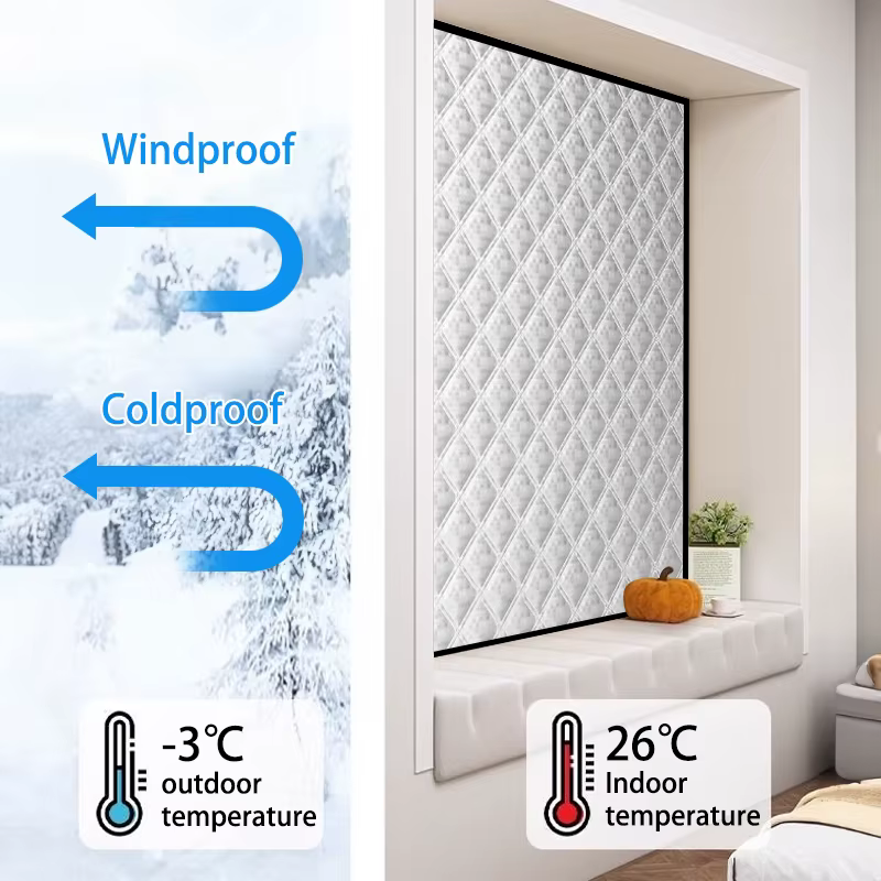 Rideaux occultants épais d'hiver – Panneaux isolés pour chambre à coucher