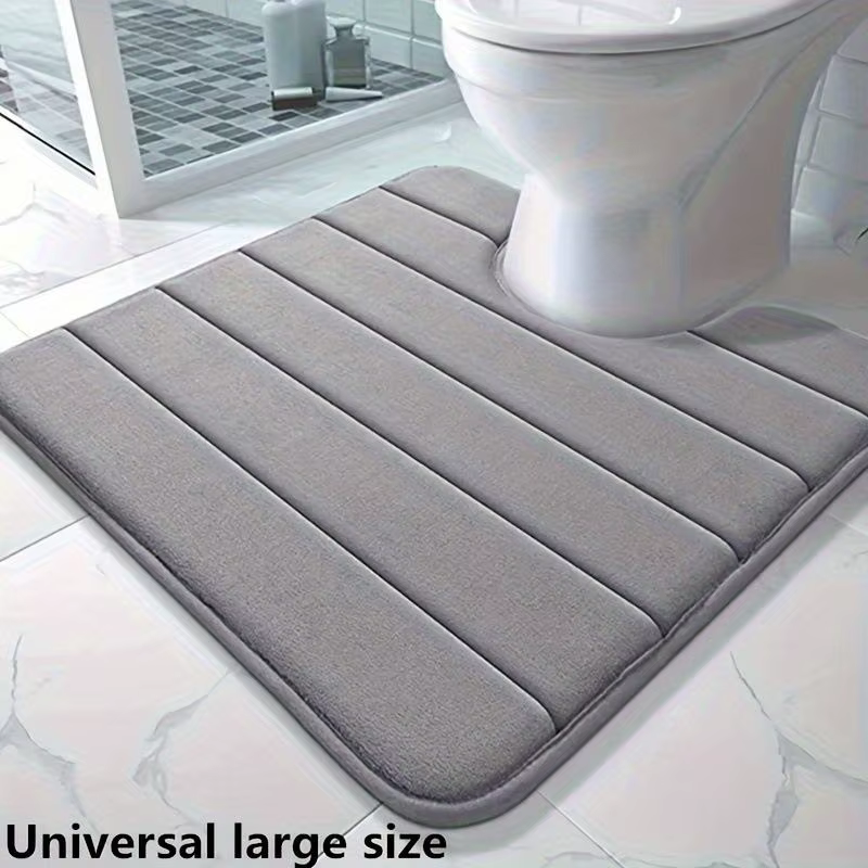 Tapis de salle de bain en mousse à mémoire de forme