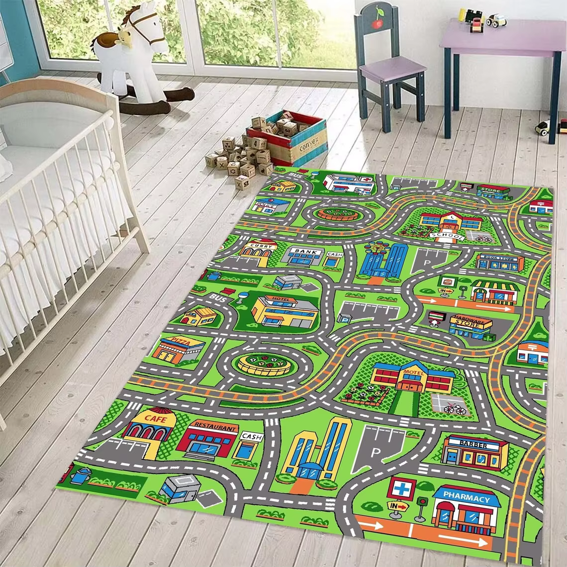 Tapis de piste de voiture